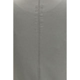 Rick Owens Gray Cotton T-Shirt