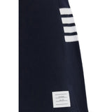 Thom Browne Blue Cotton Mini Skirt