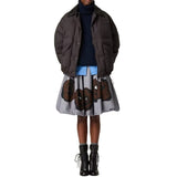 Miu Miu Blue Cashmere Turtleneck