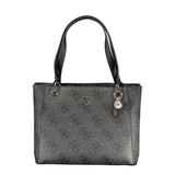 Guess Jeans Black Polyurethane Women's Handbag