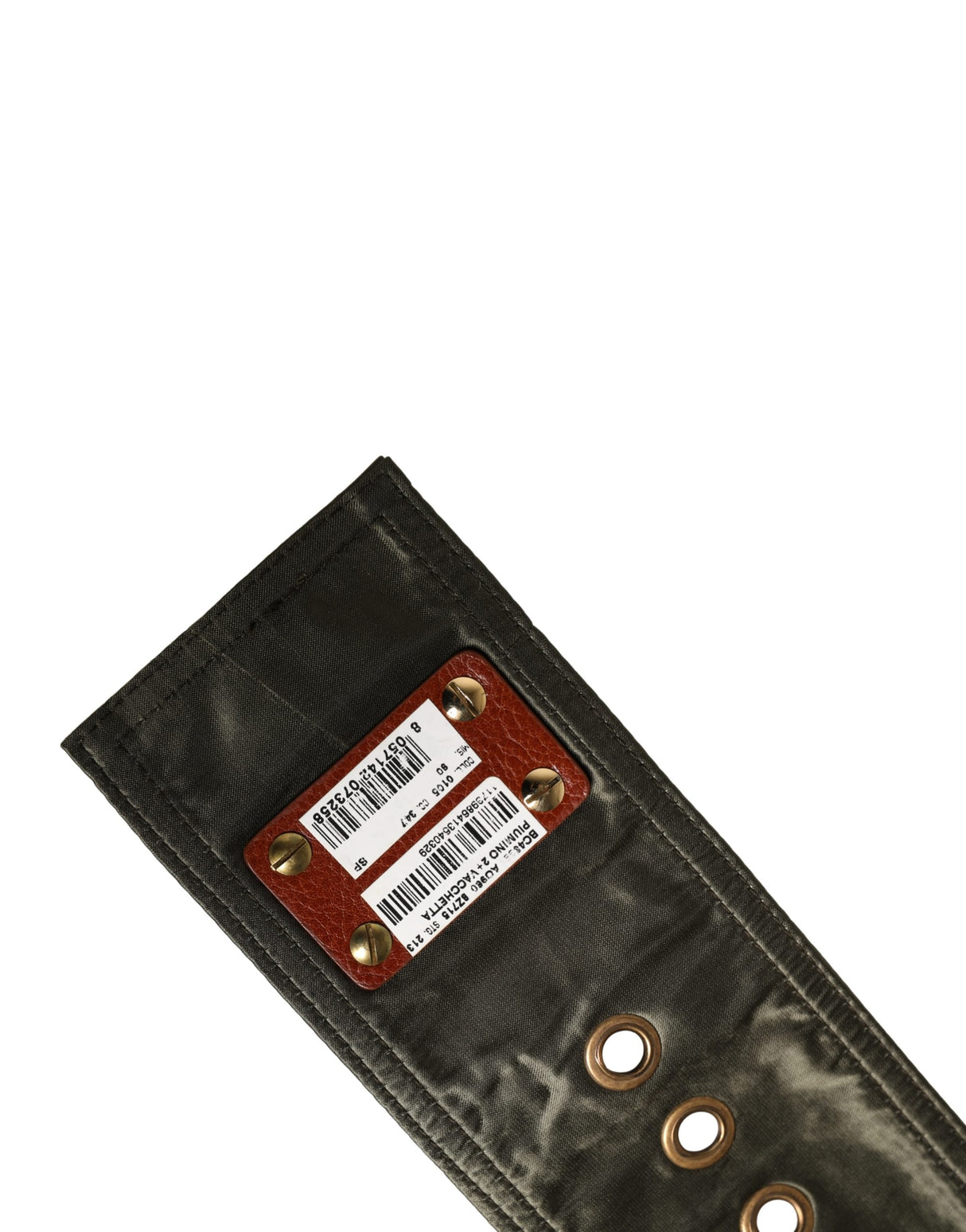 Dolce & Gabbana Men Black Wide Leather DG Metal Buckle Belt