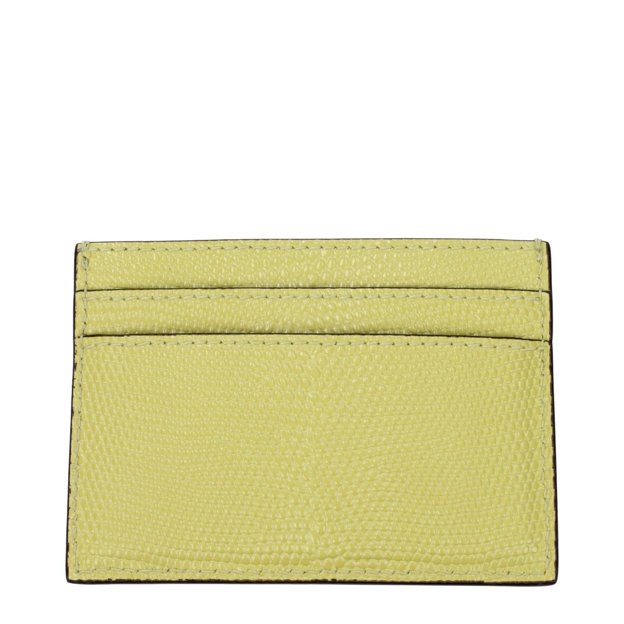 Jimmy Choo Yellow Leather Cardholder