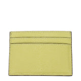 Jimmy Choo Yellow Leather Cardholder