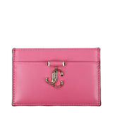Jimmy Choo Pink Leather Cardholder