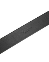Dolce & Gabbana Men Black Classic Leather Metal Buckle Belt