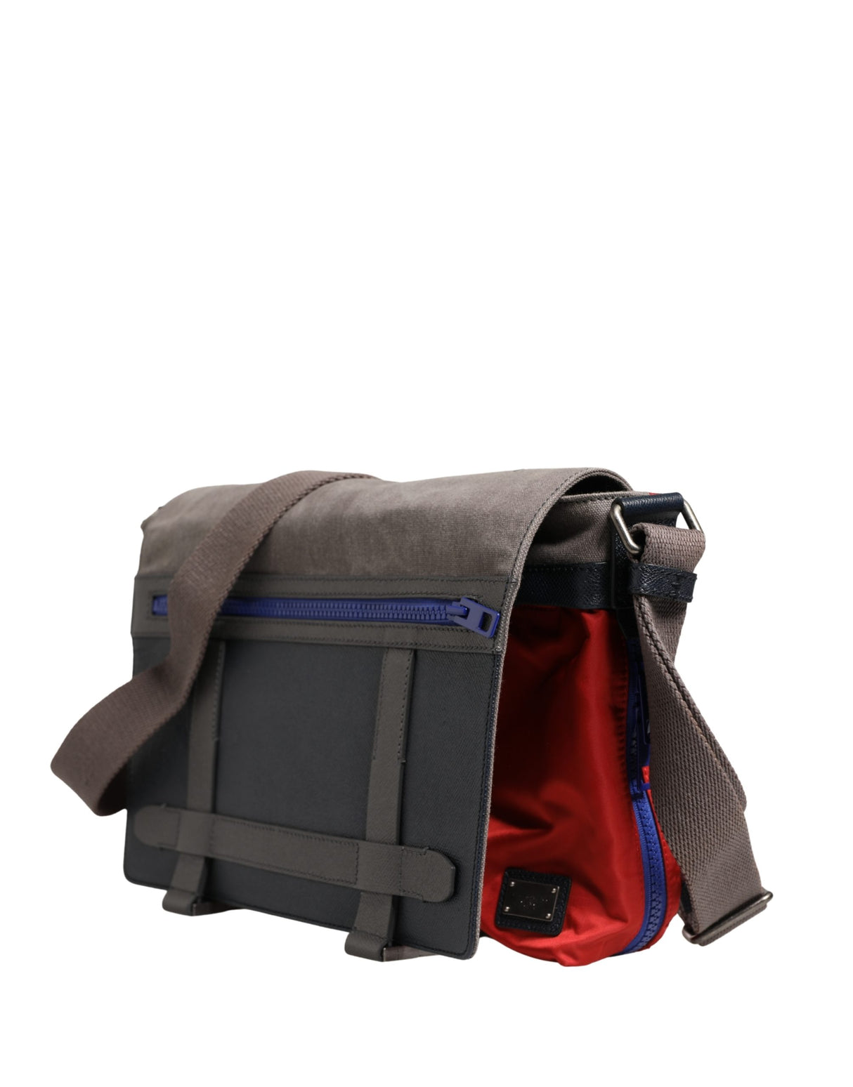 Dolce & Gabbana Men Multicolor Nylon Canvas Etna Messenger Borse Bag