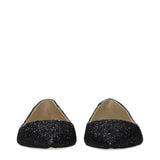 Jimmy Choo Black Plastic Ballet Flats