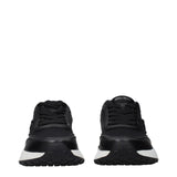 Jimmy Choo Black Fabric Athletic Sneakers