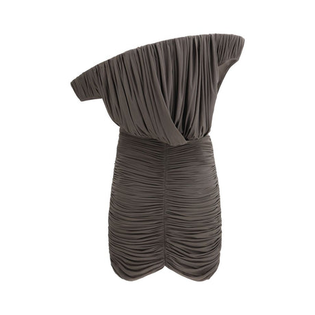 Magda Butrym Brown Copper Casual Dress