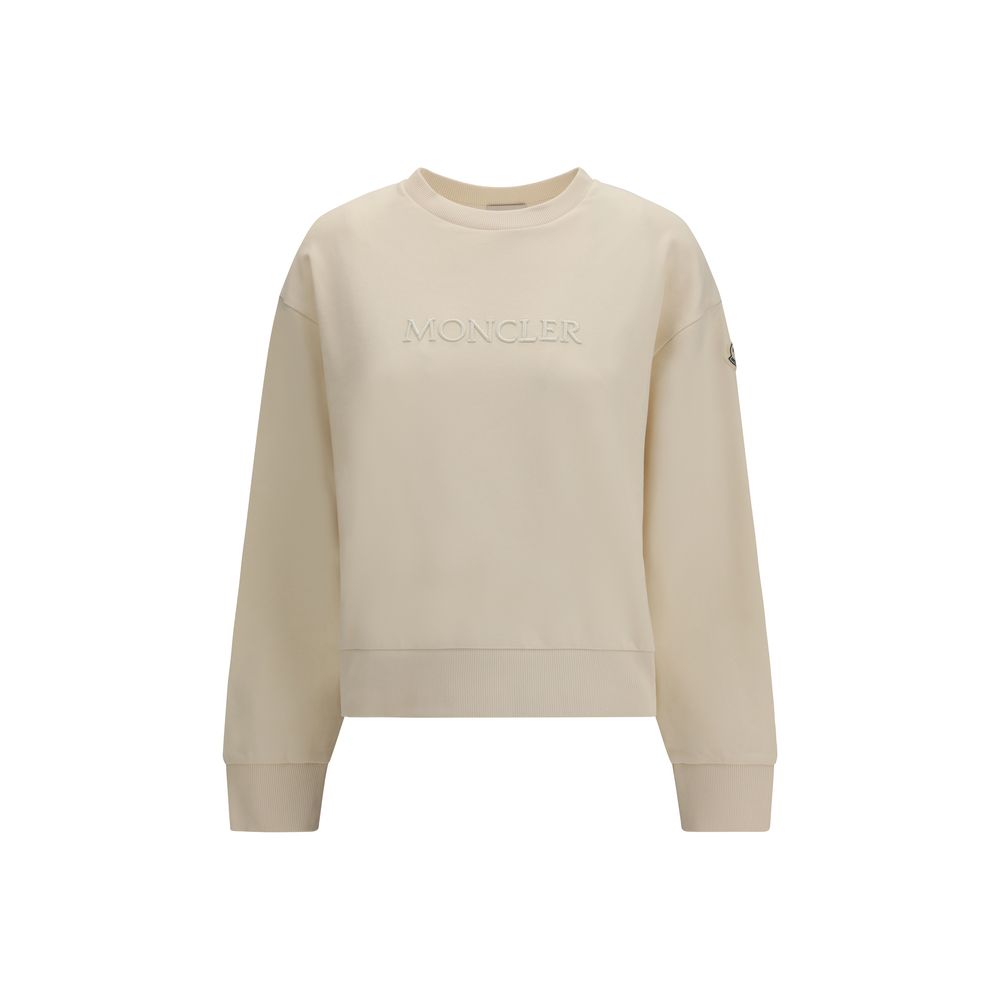 Moncler Beige Cotton Sweatshirt