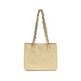 Valentino Garavani Gold Napa Leather / Calf Bos Taurus Shoulder Bag