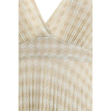 Forte_Forte Multicolor Viscose Casual Dress