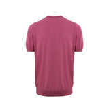 Gran Sasso Purple Cotton T-Shirt
