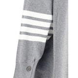 Thom Browne Gray Cotton Cardigan