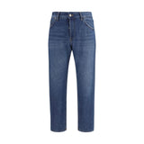 PT Torino Blue Cotton Jeans Denim