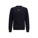 Fendi Black Wool Oves Aries Sweatshirt