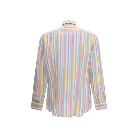 Etro Multicolor Linen Shirt