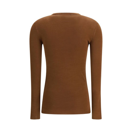Prada Brown Wool Cardigan