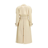 Burberry Beige Polyester Trench Coat