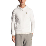 Lyle & Scott White Cotton Hoodie