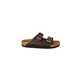 Birkenstock Brown Leather Slippers