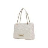 Love Moschino Beige Polyethylene Handbag