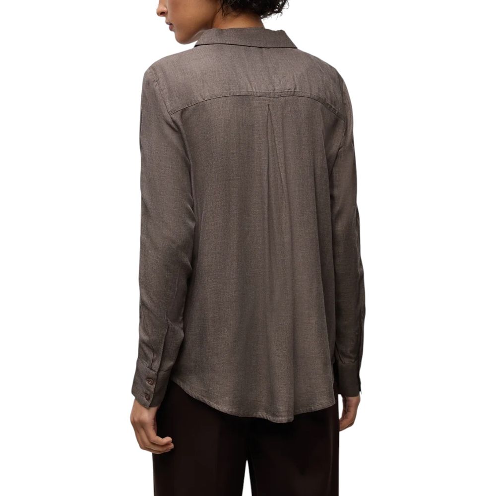 Street One Brown Viscose Blouse