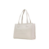 Love Moschino Beige Polyethylene Handbag