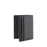 Ferragamo Black Calf Leather Bos Taurus Wallet
