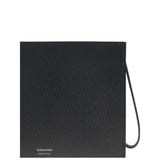 Ferragamo Black Calf Leather Bos Taurus Accessories