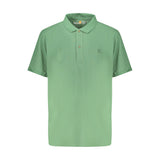 Timberland Verde Cotton Men Polo Shirt