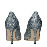 Jimmy Choo Gray Plastic Pumps