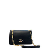 Twinset Black PU Women Crossbody Bag