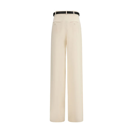 Max Mara Beige Triacetate Dress Pants