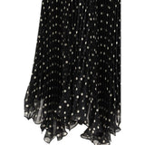 Valentino Black Silk Skirt