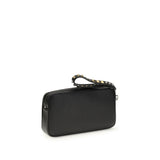 Valentino Garavani Black Calf Leather Bos Taurus Accessories