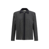 Jil Sander Black Cotton Cardigan