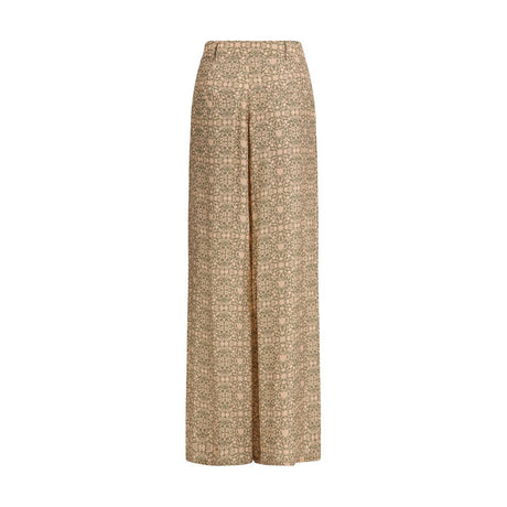Kristina Ti Multicolor Viscose Casual Pants