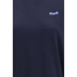Prada Blue Silk Sweatshirt