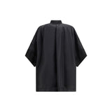 MM6 Black Polyamide Cloacks