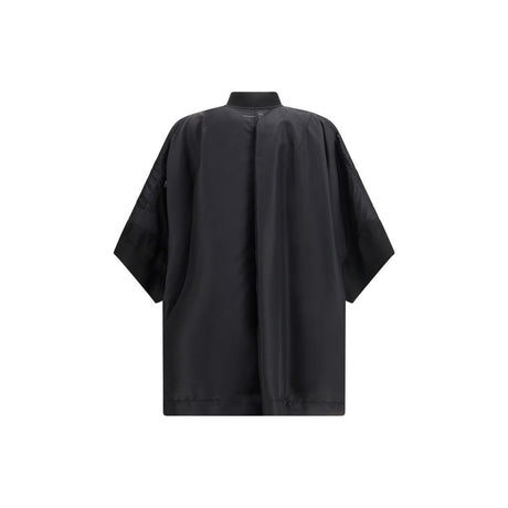MM6 Black Polyamide Cloacks
