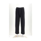 MM6 Black Cotton Casual Pants
