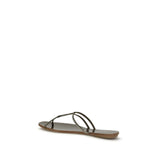 Pedro García Brown Calf Leather Bos Taurus Sandals