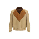 Valentino Brown Goatskin Biker Jacket