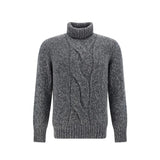 Brunello Cucinelli Gray Cashmere Sweater