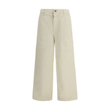 Moncler Beige Cotton Casual Pants