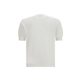 Brunello Cucinelli White Cotton T-Shirt