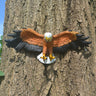 Resin Bald Eagle Wall Sculpture for Garden Decor