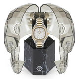 Philipp Plein Gold Stainless Steel Dress Watch