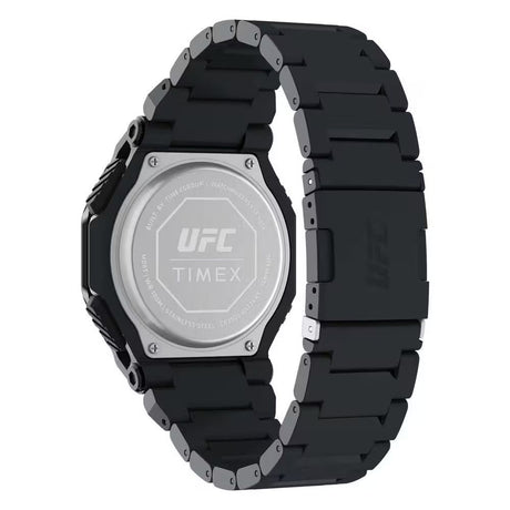 Timex Black Stainless Steel Sport Watch
